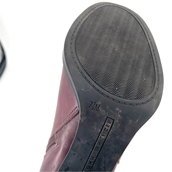 Tommy Hilfiger Britton Leather Ankle Bootie - Picture 7 of 7